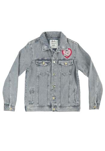 Cakeworthy Barbie Totally Hair Denim Jacket for Adults