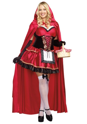 Women&#39;s Plus Size Little Red Costume