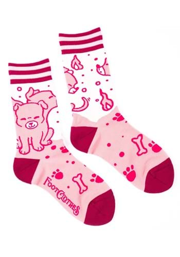 Pink Cerberus Socks for Adults