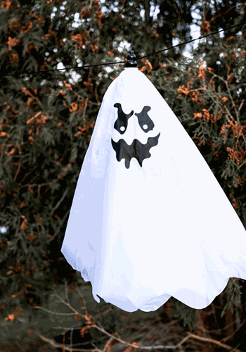 Flying Ghost Halloween Decoration