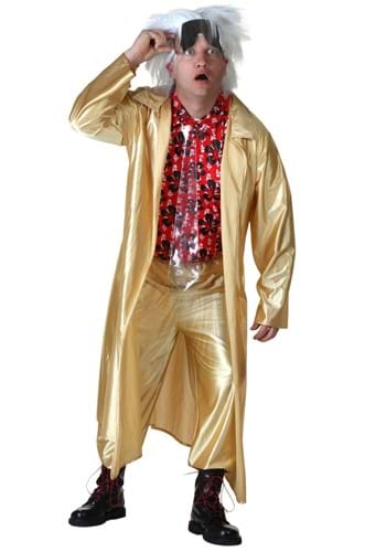 Plus Size Back to the Future II Doc Brown Costume
