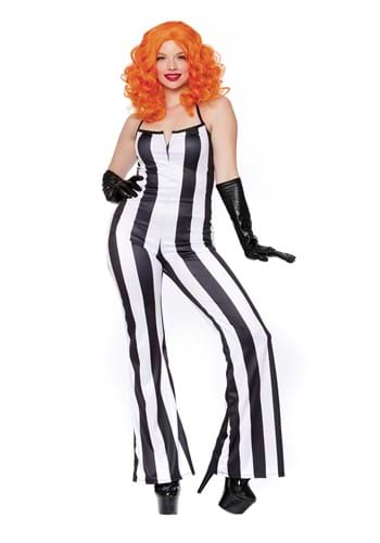 Women&#39;s Striped Jumpsuit Costume