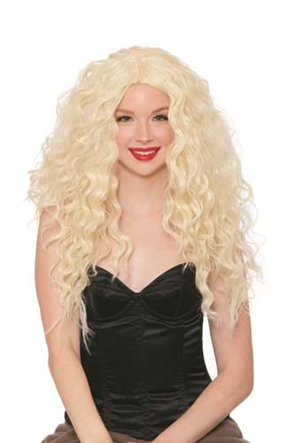Big Volume Curly Blonde Women&#39;s Wig