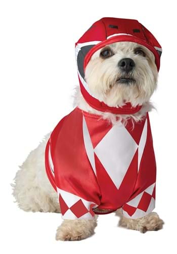 Power Rangers Red Ranger Pet Dog Costume
