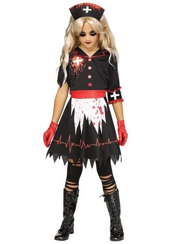 Dark Nurse Girls Costume