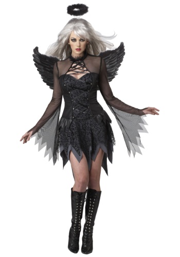 Plus Size Women&#39;s Sultry Fallen Angel Costume