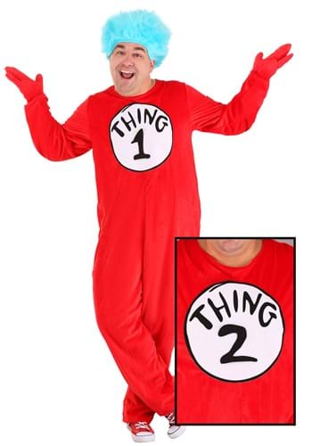 Plus Size Thing 1&amp;2 Costume