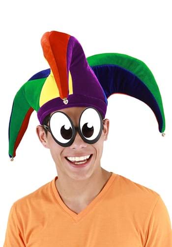 Multicolor Court Jester Costume Hat