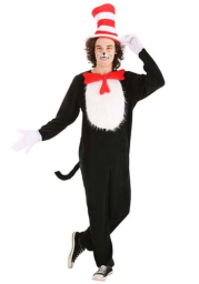 Plus Size Adult Cat in the Hat Costume
