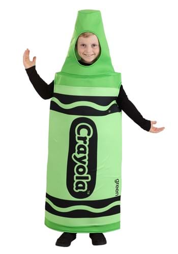 Kid&#39;s Green Crayola Crayon Costume