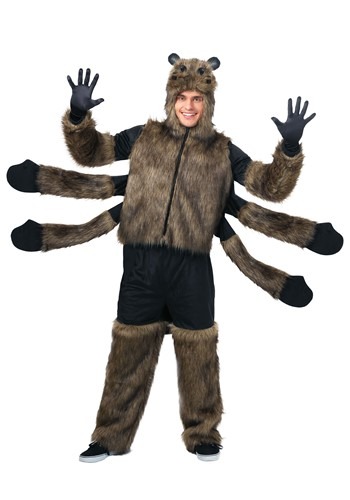 Furry Spider Costume for Adults