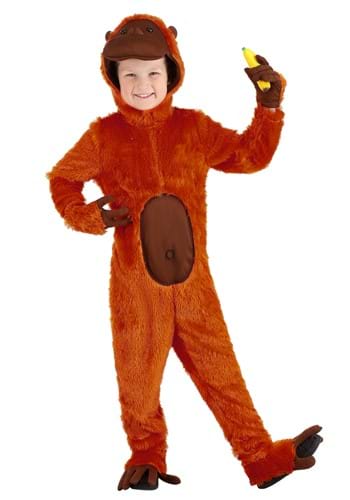 Kid&#39;s Orange Orangutan Costume