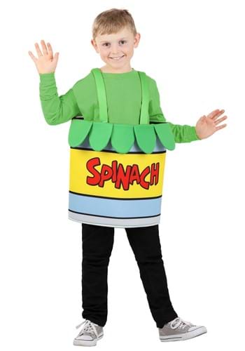 Kid&#39;s Spinach Can Costume