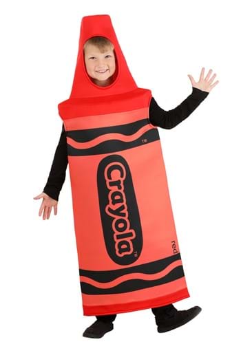 Red Crayola Crayon Kid&#39;s Costume