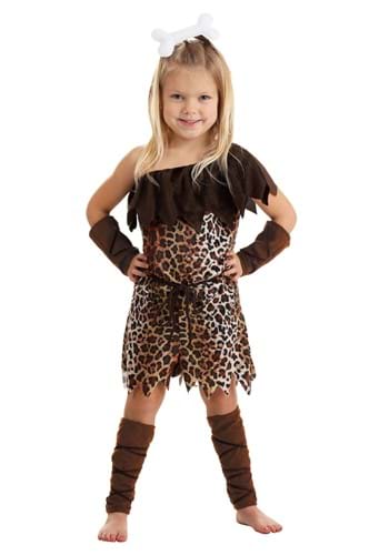 Toddler Prehistoric Cave Girl Costume