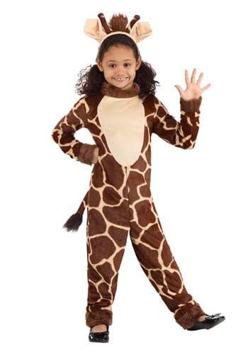 Girl&#39;s Trendy Giraffe Costume