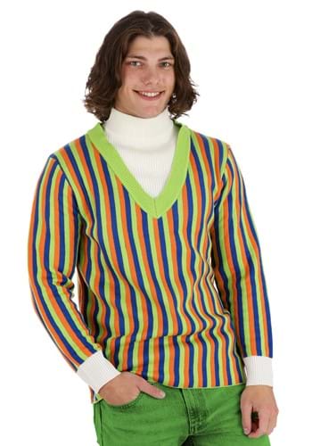 Adult Sesame Street Bert Cosplay Knit Sweater