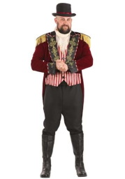 Plus Size Men's Scary Ringmaster Costume