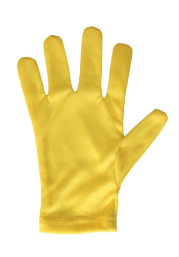 Adult Yellow Costume Gloves