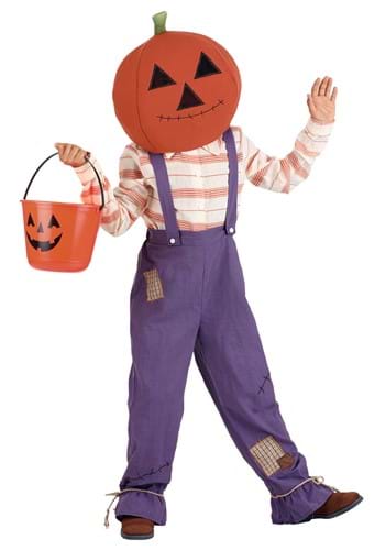 Kid&#39;s Pumpkin Scarecrow Costume