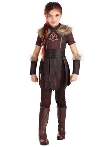 Girl&#39;s Valorous Viking Costume