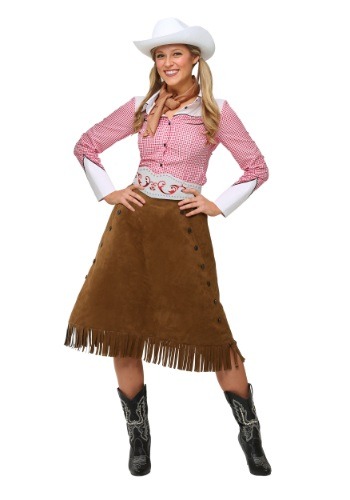 Plus Size Rodeo Cowgirl Costume for Women