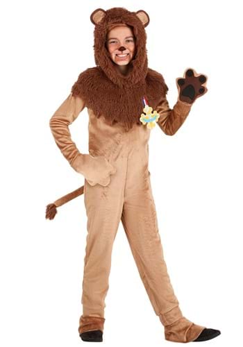 Wizard of Oz Cowardly Lion Kid&#39;s Costume