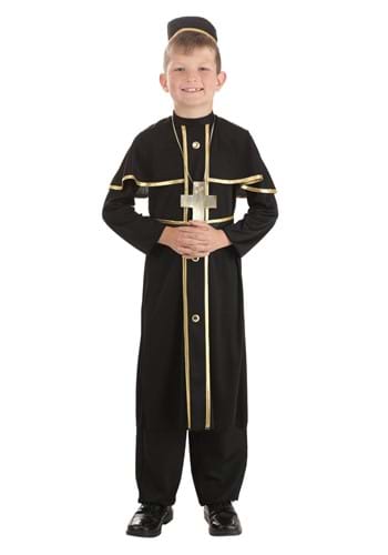 Boy&#39;s Deluxe Priest Costume