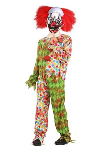 Kid&#39;s Creepy Masked Clown Costume