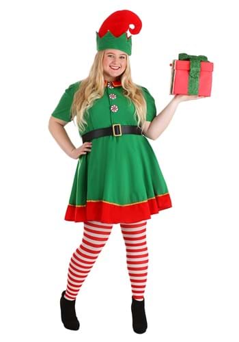 Plus Size Women&#39;s Holiday Elf Costume