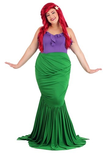 Plus Size Women&#39;s Undersea Mermaid Costume