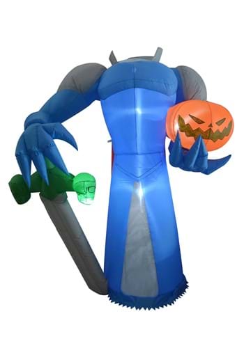 Inflatable 8 Foot Headless Pumpkin Knight Prop