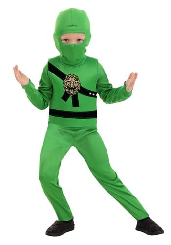 Toddler Deluxe Green Ninja Master Costume