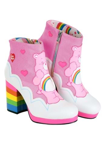 Women&#39;s Care Bears Cheer Bear Ankle Boots