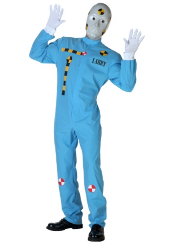 Plus Size Crash Test Dummy Costume for Adults
