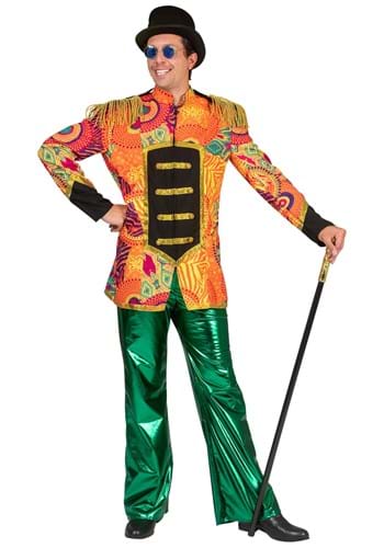 Men&#39;s Sgt. Pepper Album Inspired Orange Costume Jacket