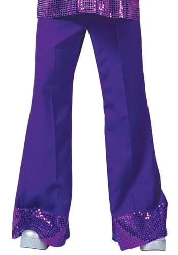 Men&#39;s Purple Disco Pants