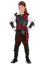 Boy's Budget Pirate Costume