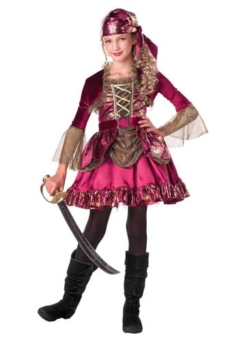Girl&#39;s First Mate Pirate Costume
