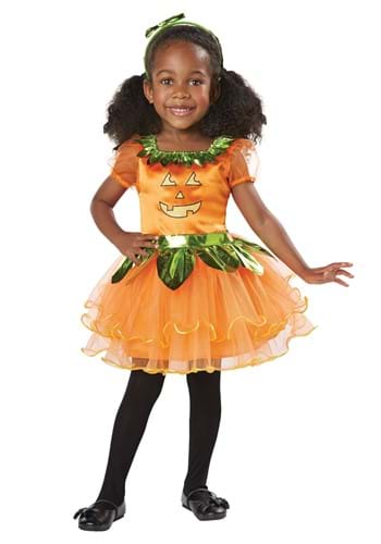 Girl&#39;s Toddler Precious Pumpkin Costume