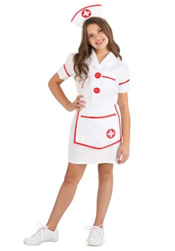 Girl&#39;s Head Nurse Costume