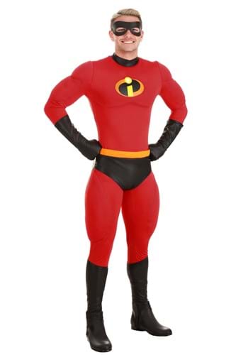 The Incredibles Men&#39;s Deluxe Mr. Incredible Costume