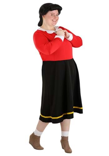 Plus Size Olive Oyl Costume for Women