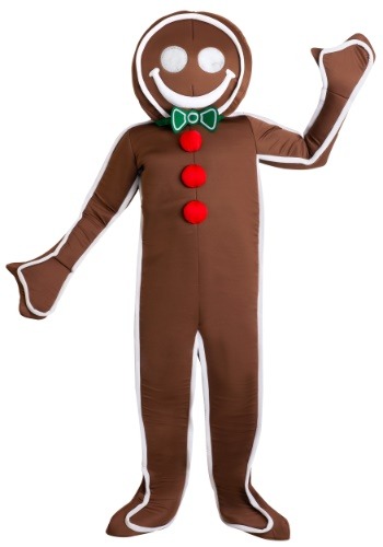 Men&#39;s Iced Gingerbread Man Costume
