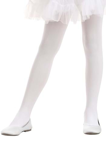 Girl&#39;s Deluxe White Tights