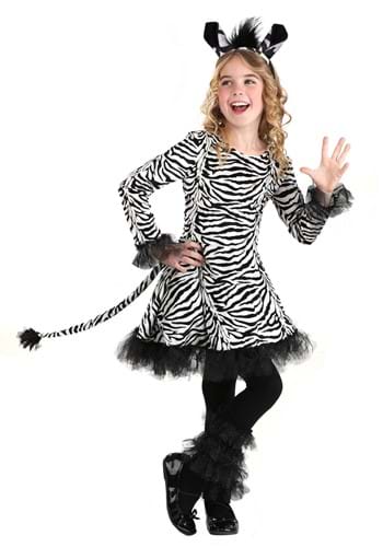 Kid&#39;s Dazzling Zebra Costume