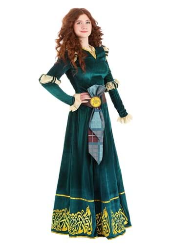 Women&#39;s Premium Disney Merida Costume Dress
