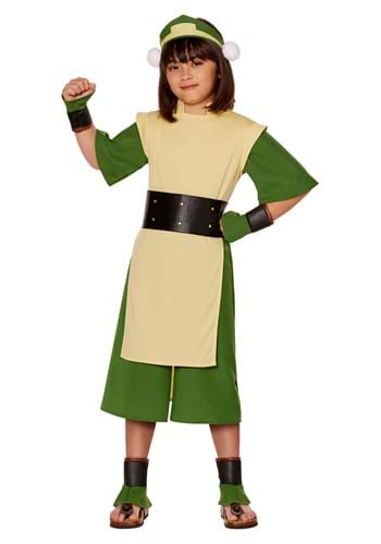 Avatar The Last Airbender Girl&#39;s Toph Costume