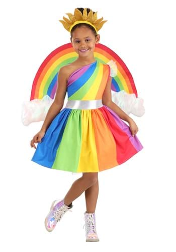 Girl&#39;s Royal Rainbow Costume