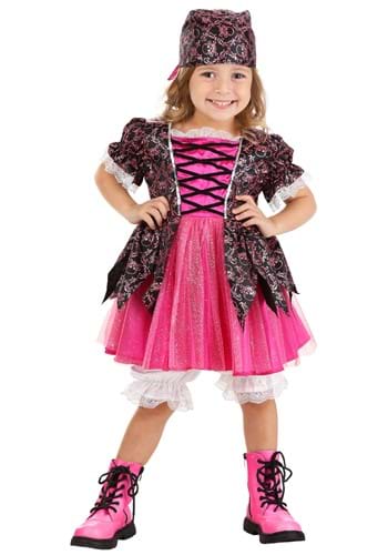 Girl&#39;s Toddler Precious Pink Pirate Costume